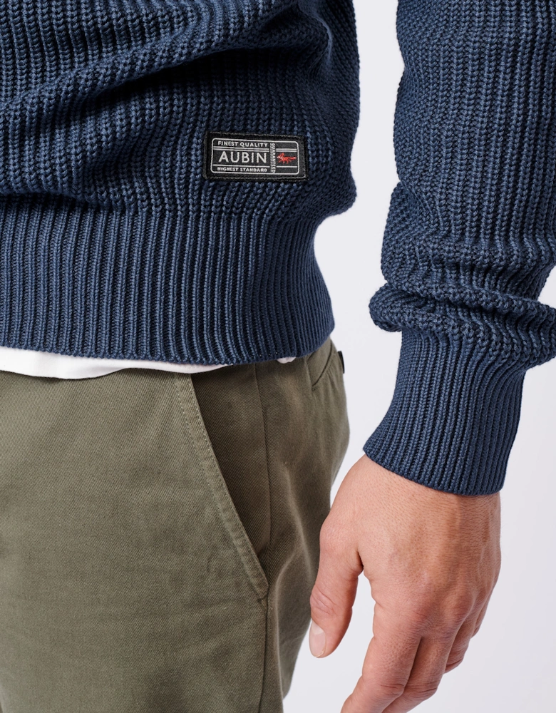 Martin Cotton Ribbed Crew Neck