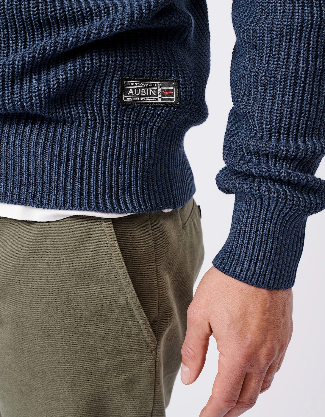 Martin Cotton Ribbed Crew Neck