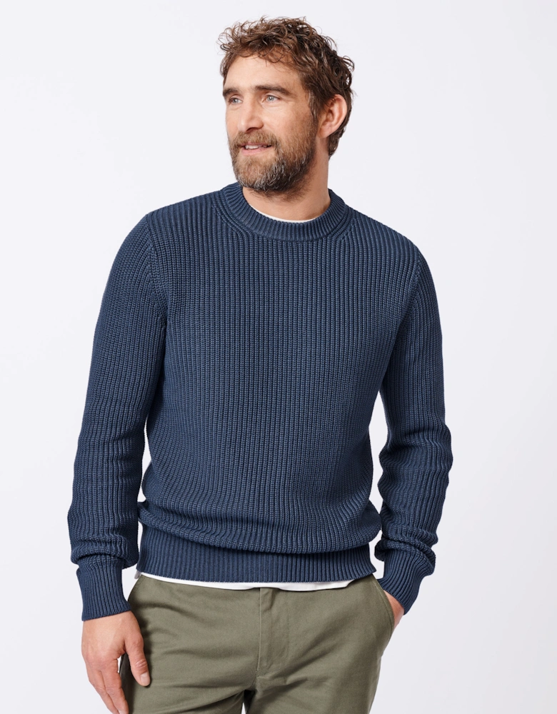 Martin Cotton Ribbed Crew Neck