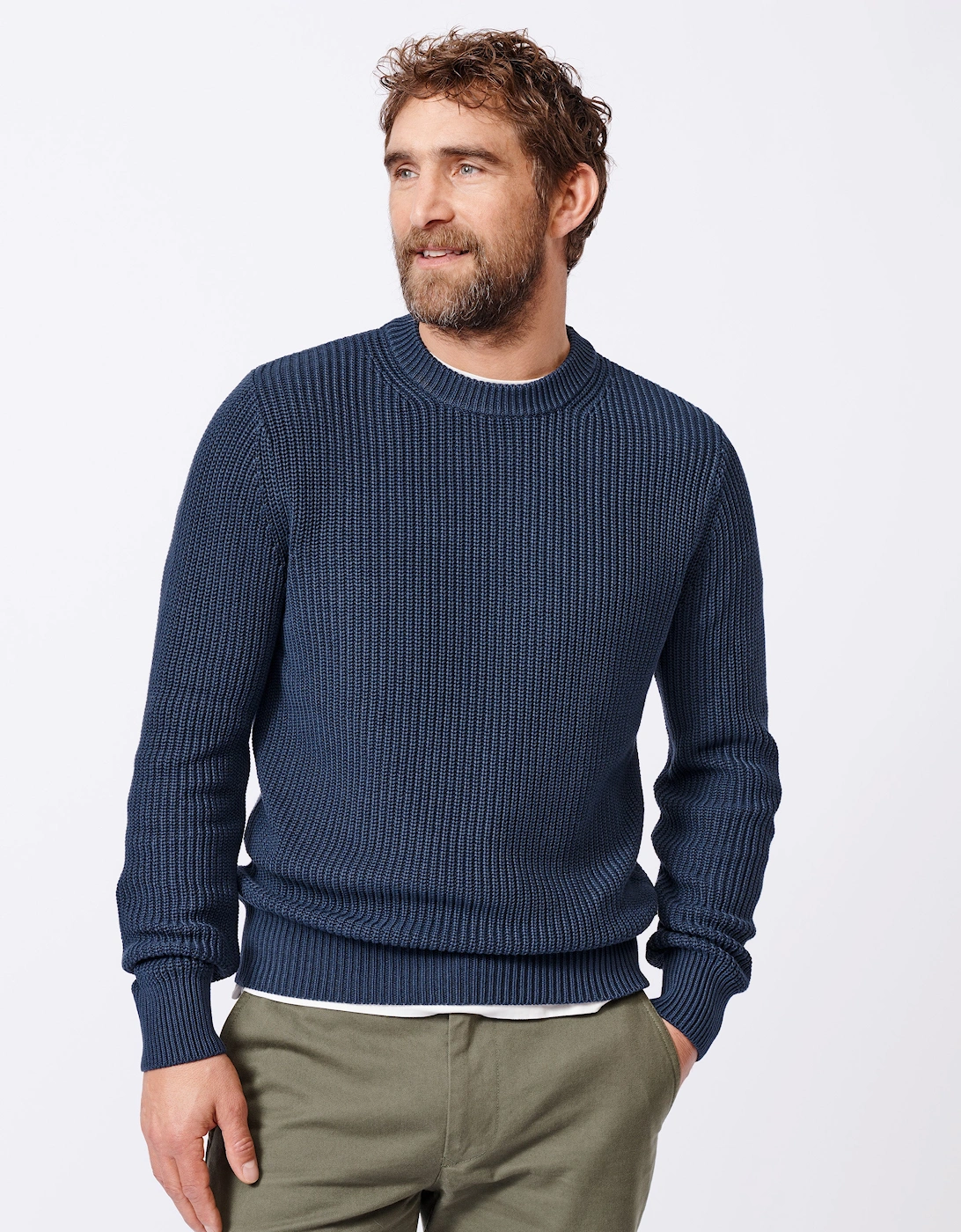 Martin Cotton Ribbed Crew Neck, 9 of 8