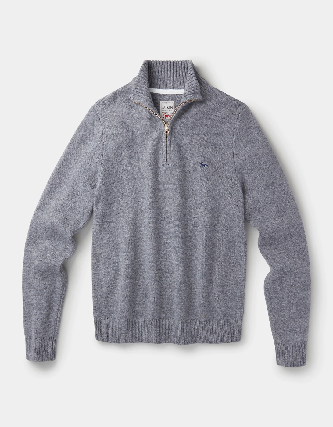 Pepper Lambswool Zip Neck