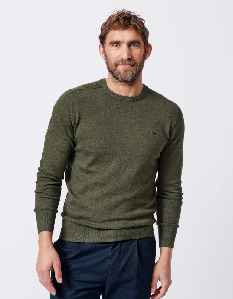 Fulney Cotton Cashmere Crew