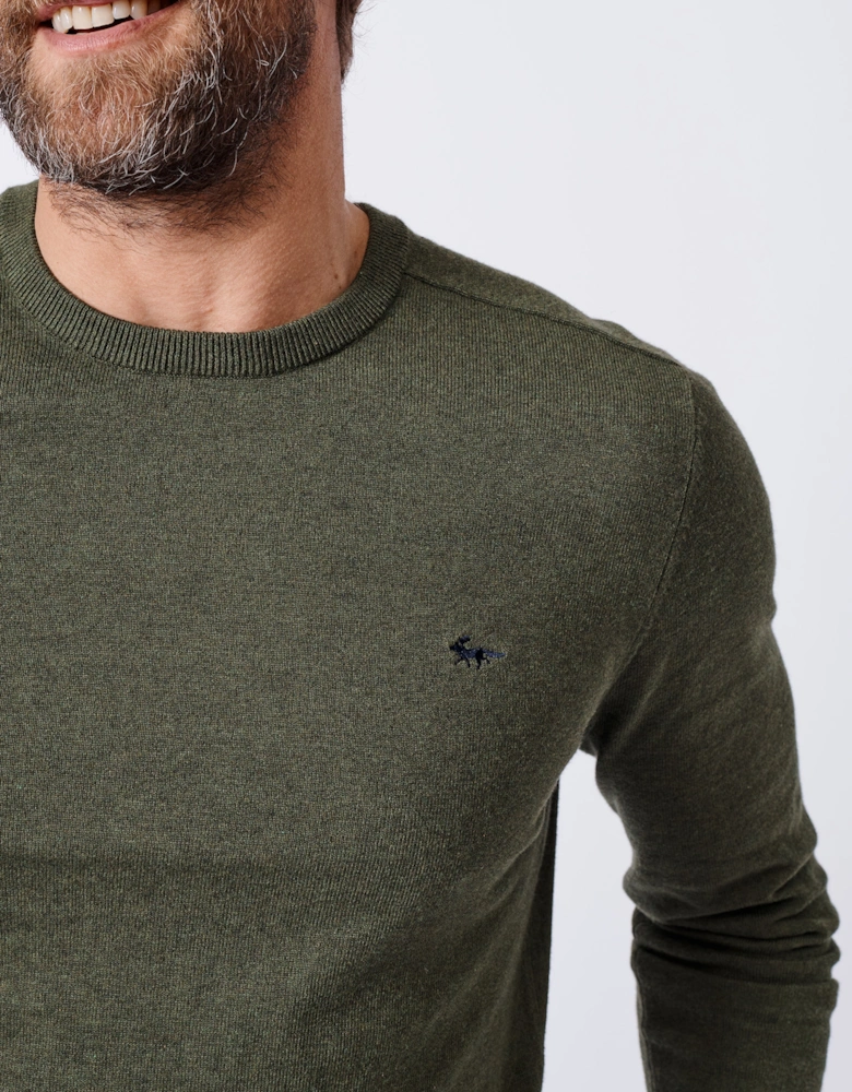 Fulney Cotton Cashmere Crew