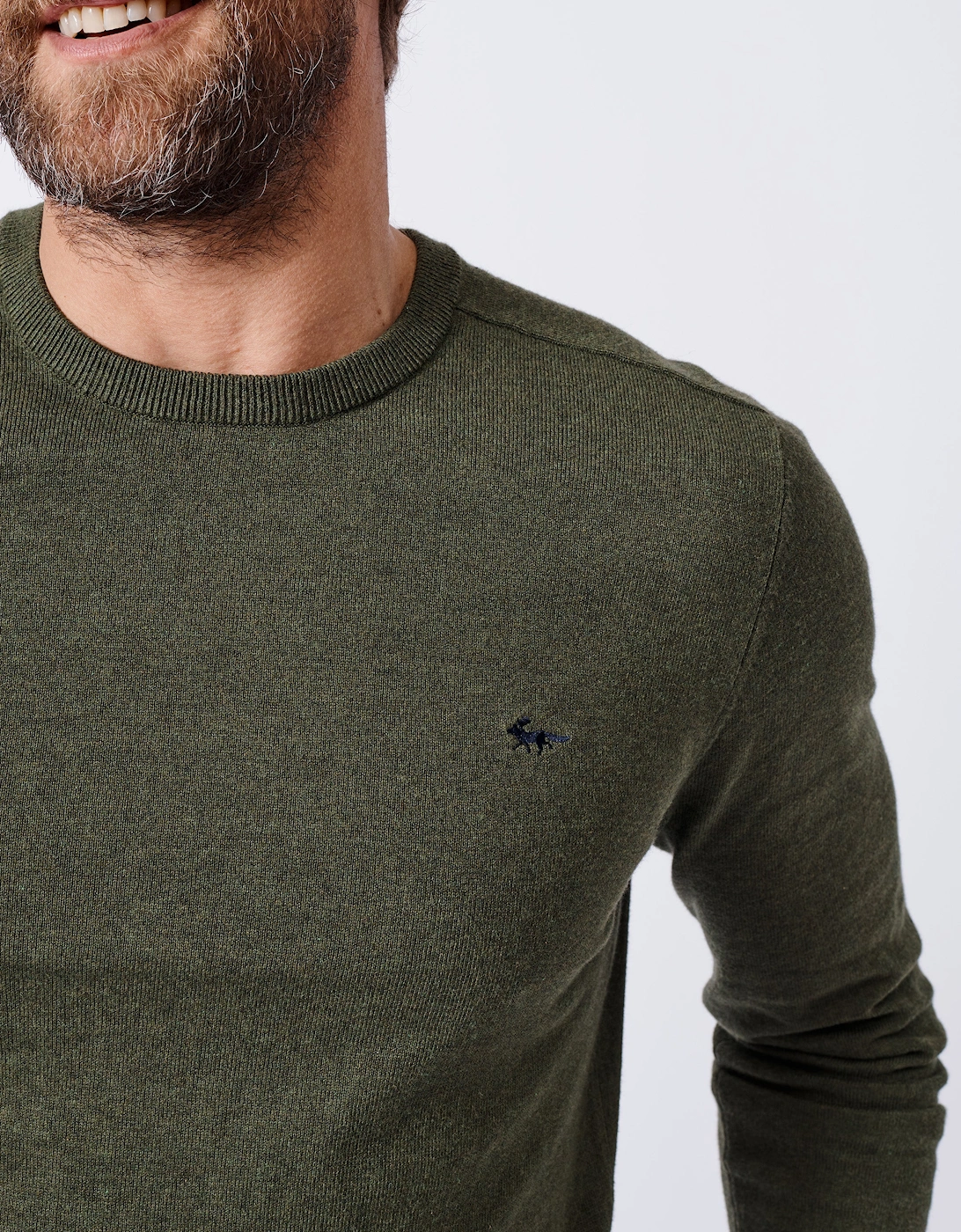 Fulney Cotton Cashmere Crew