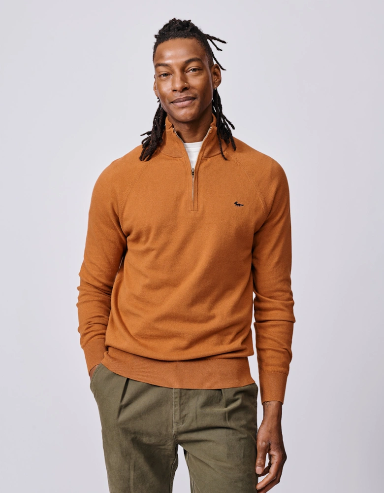Bonby Cotton Zip Neck