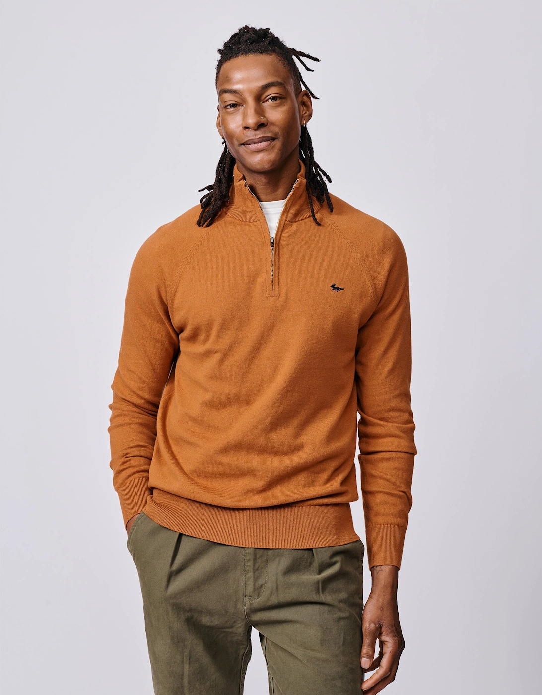Bonby Cotton Zip Neck