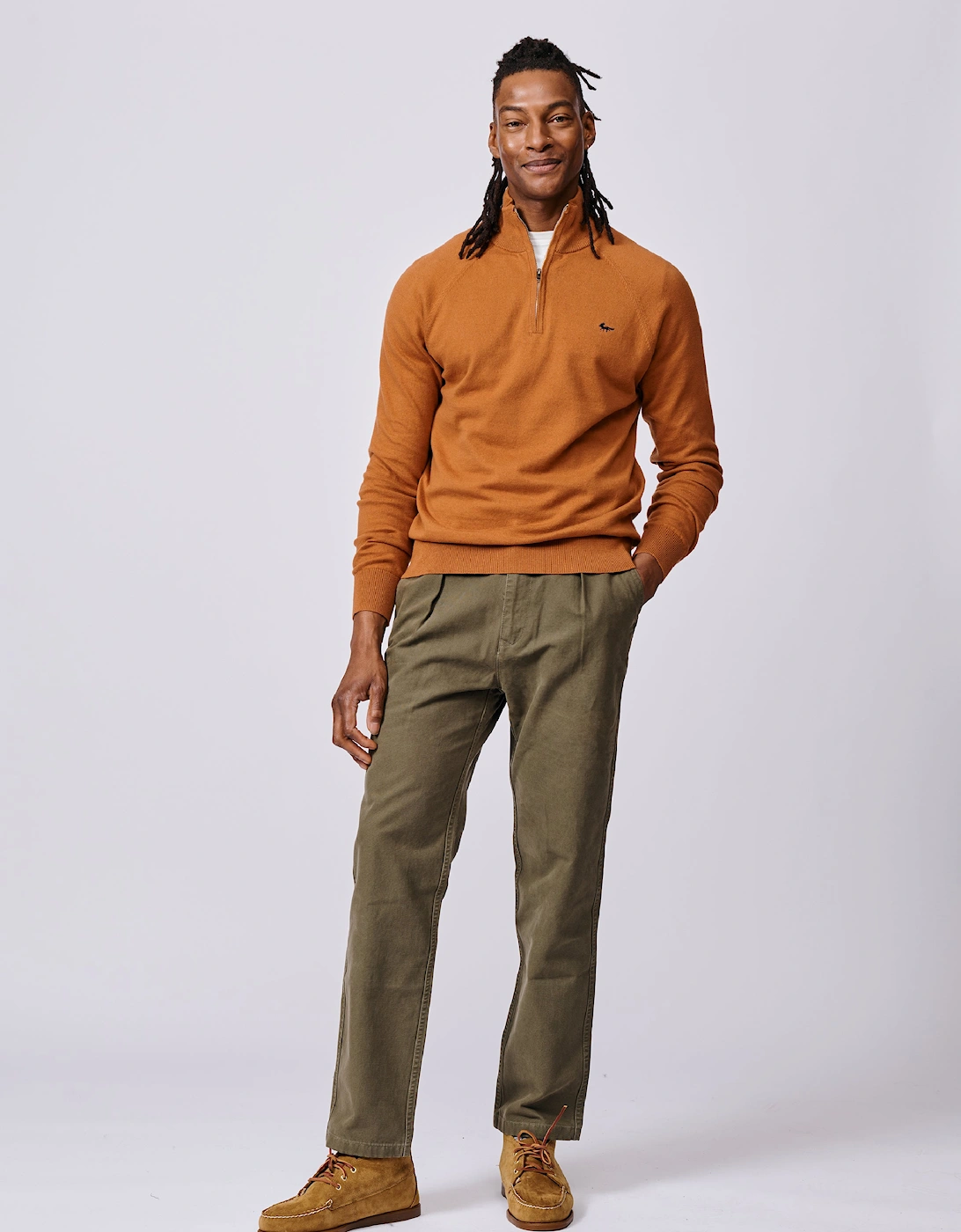 Bonby Cotton Zip Neck