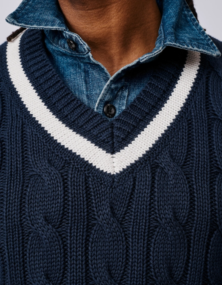 Denton Cotton Cricket Jumper