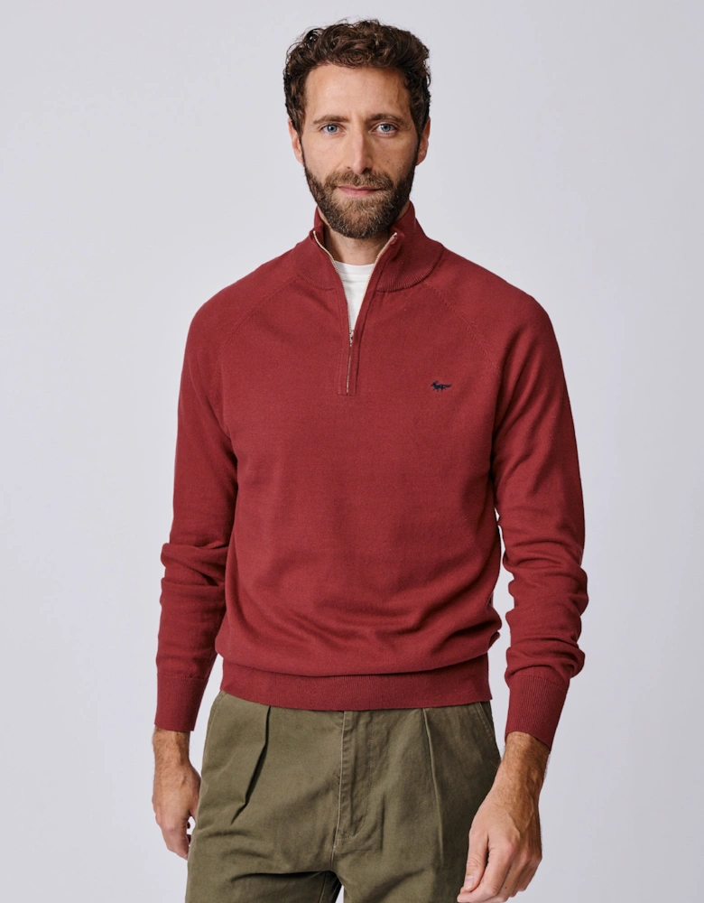 Bonby Cotton Zip Neck