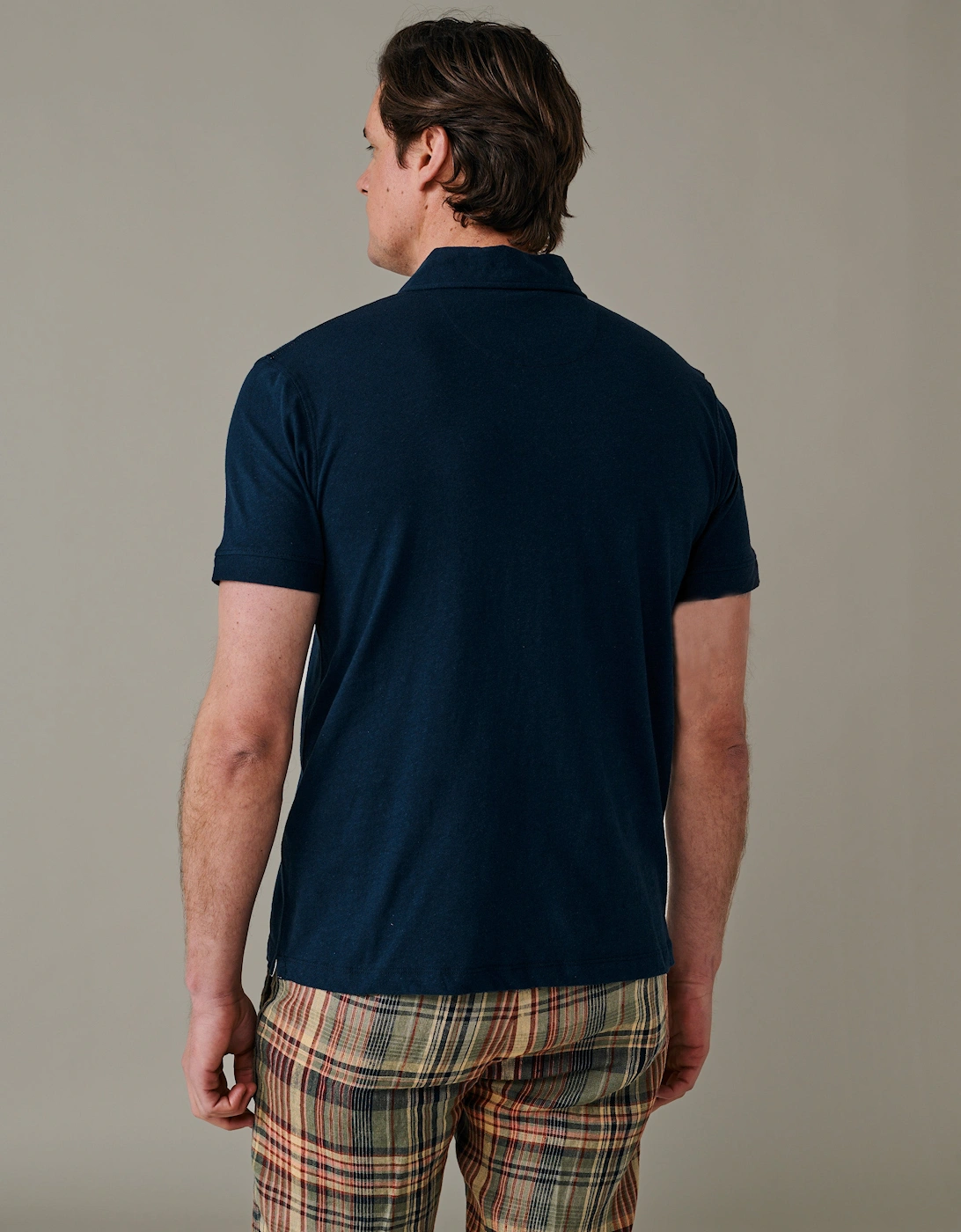 Churchfield Open Collar Polo