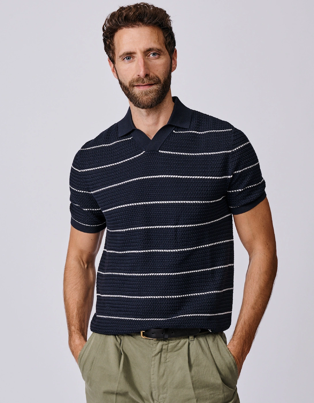 Alford Textured Polo