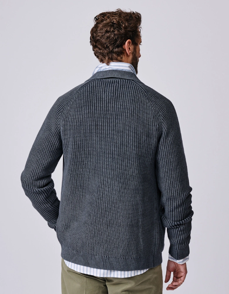 Martin Cotton Collared Cardigan