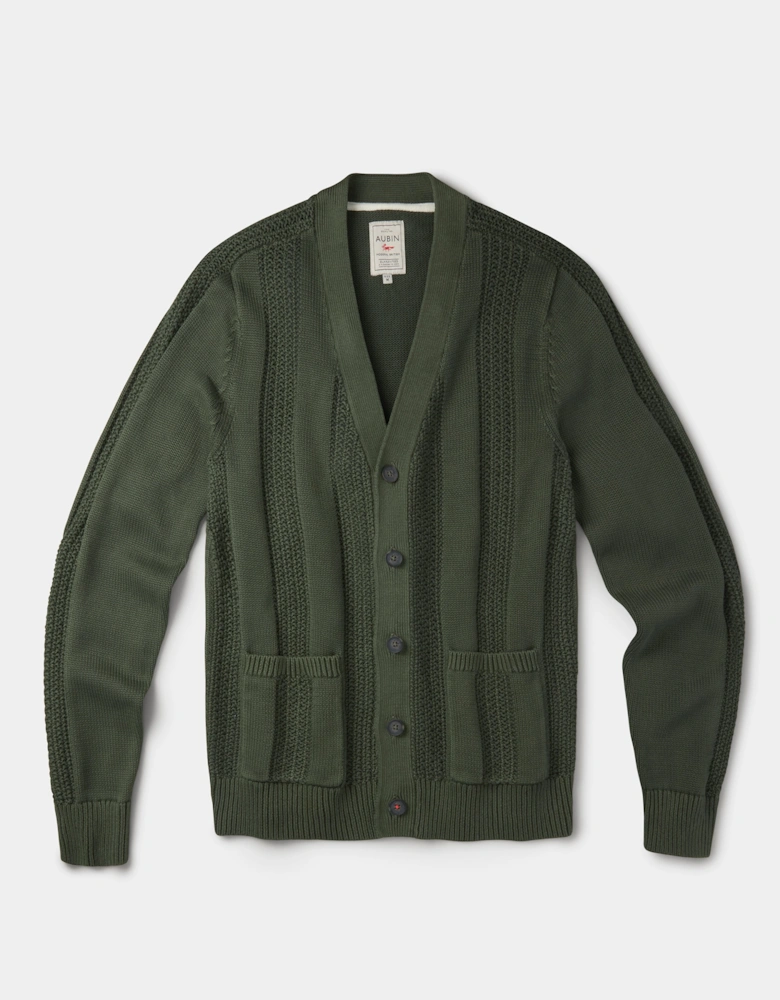 Lister Cotton Stitch Detail Cardigan