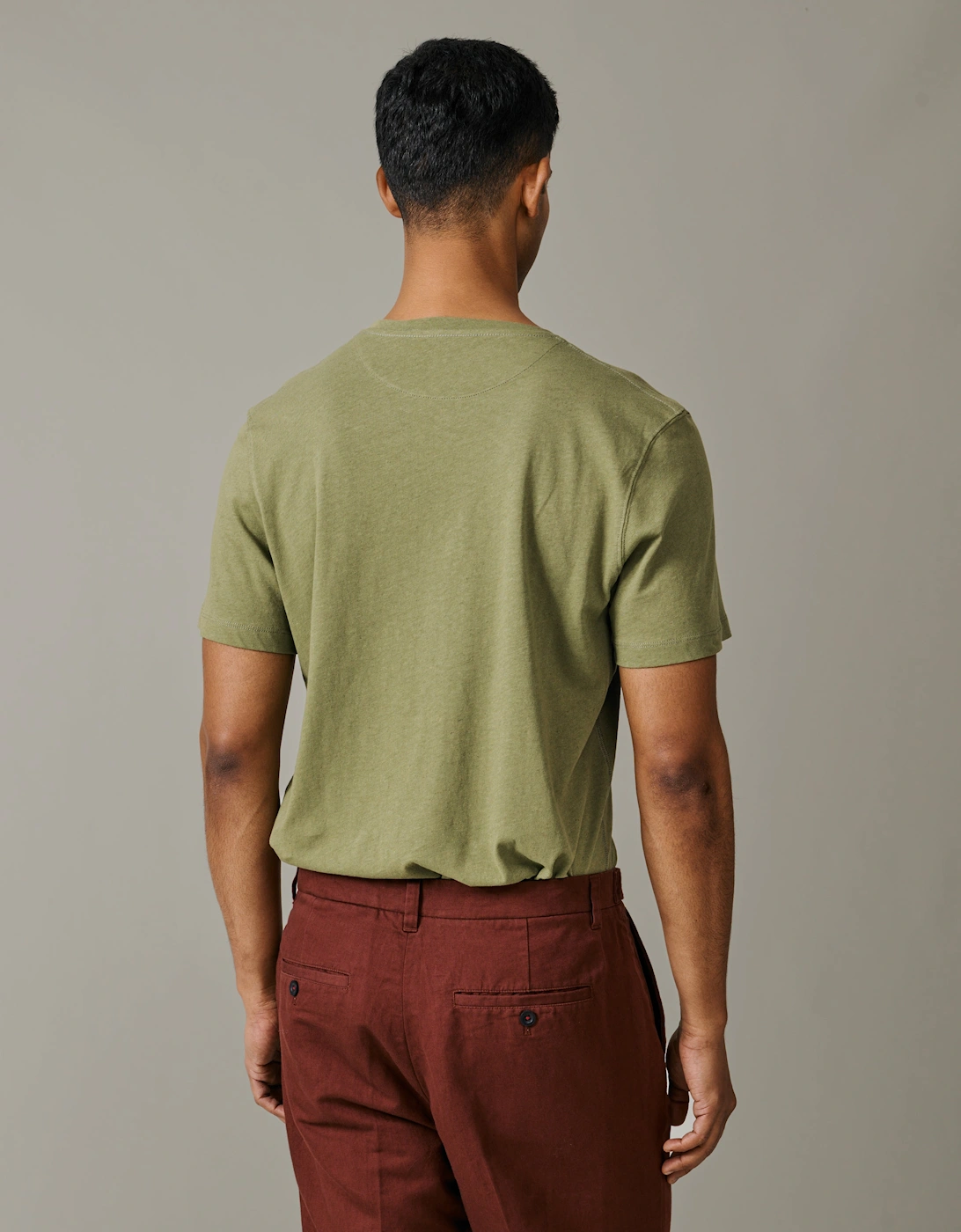 Aldam Cotton Linen T-Shirt
