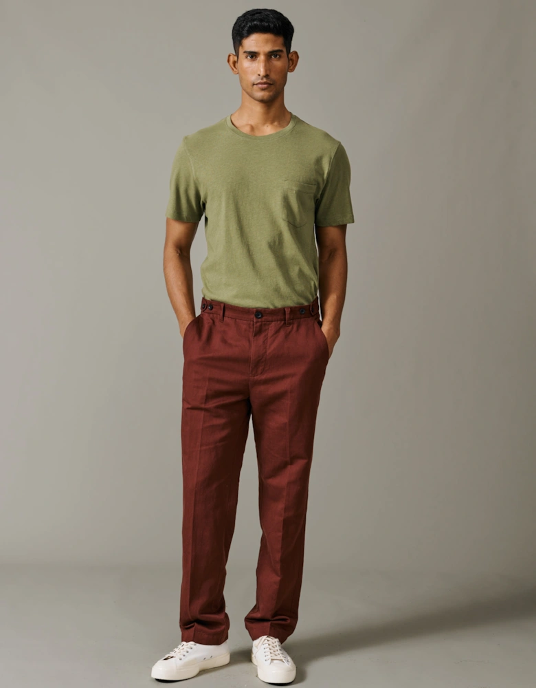 Aldam Cotton Linen T-Shirt