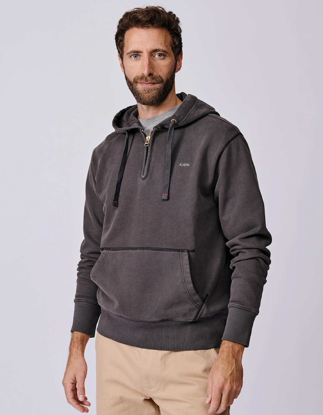 Baildon Zip Neck Hoody, 8 of 7