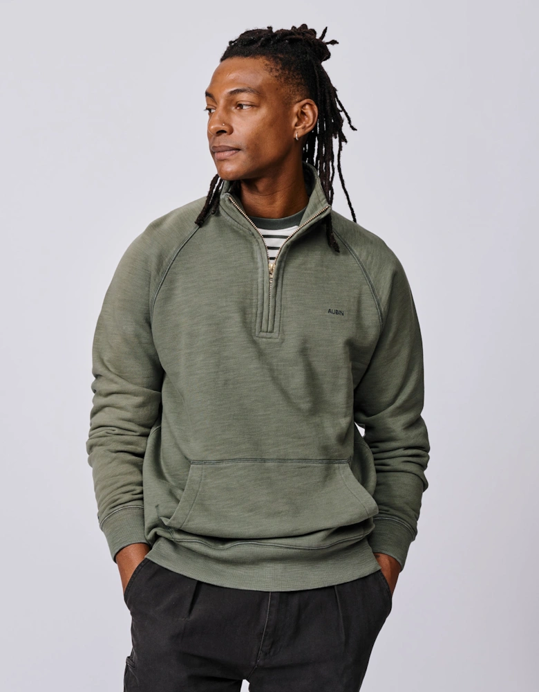 Castleton Slub Zip Neck