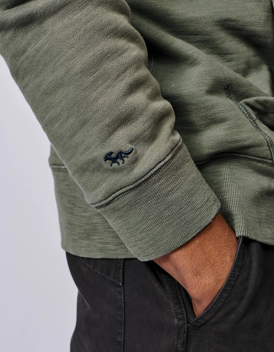Castleton Slub Zip Neck