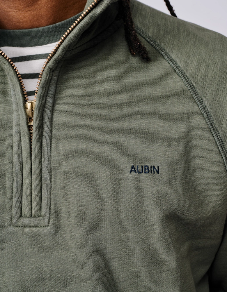 Castleton Slub Zip Neck