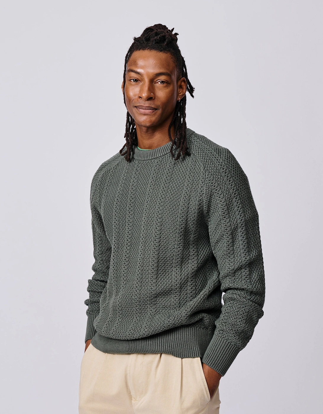 Montrose Textured Crew Neck, 8 of 7