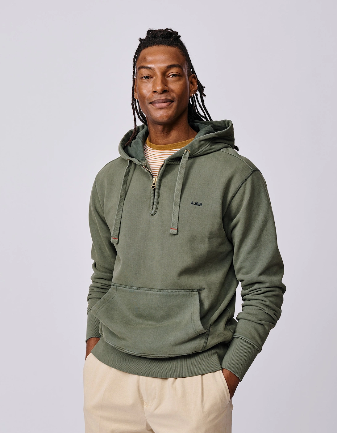Baildon Zip Neck Hoody, 7 of 6