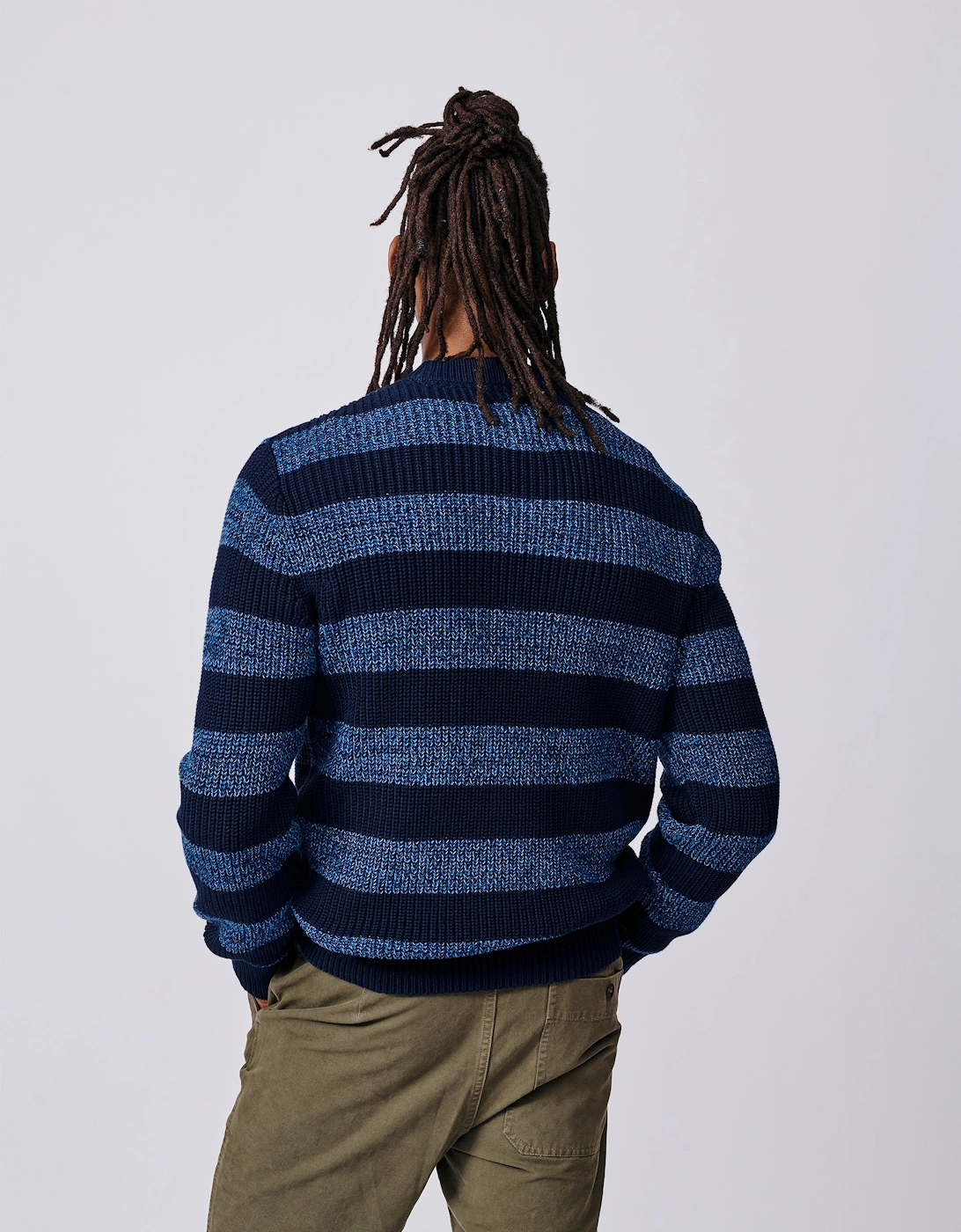 Martin Cotton Striped Crew Neck