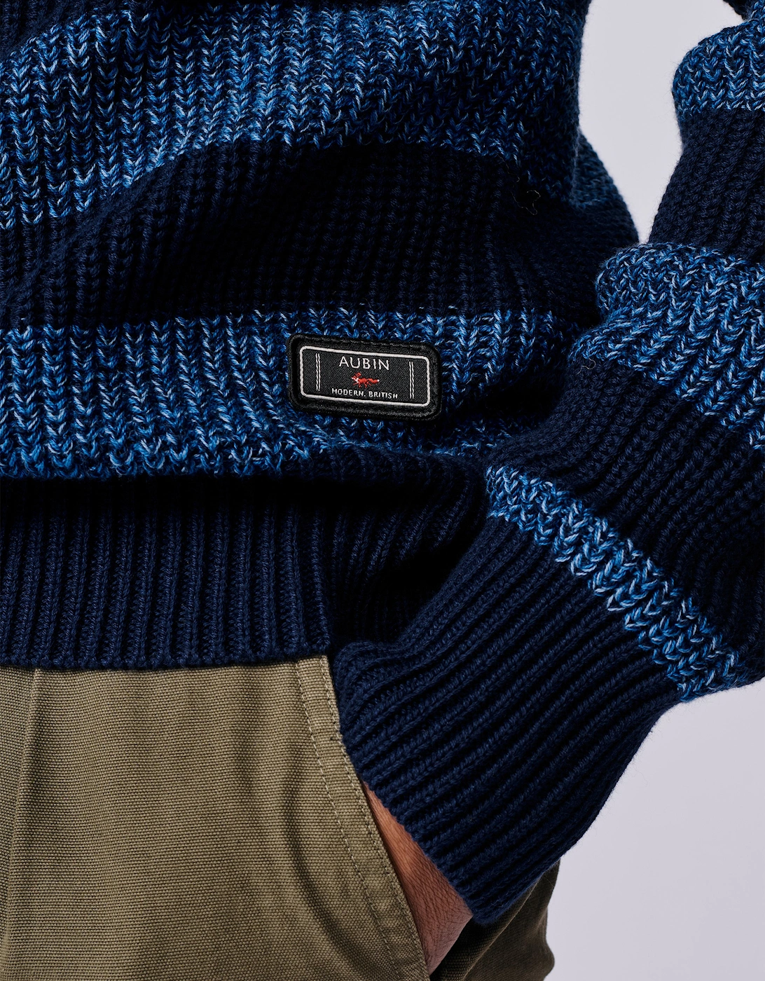 Martin Cotton Striped Crew Neck
