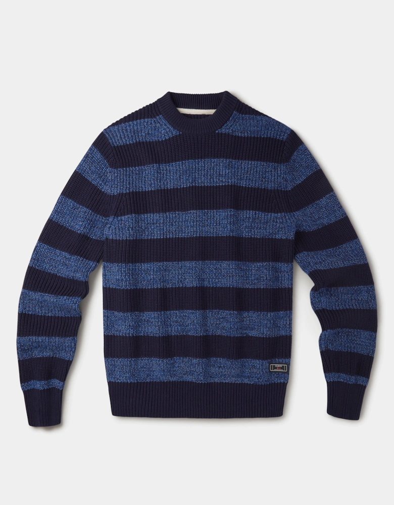 Martin Cotton Striped Crew Neck