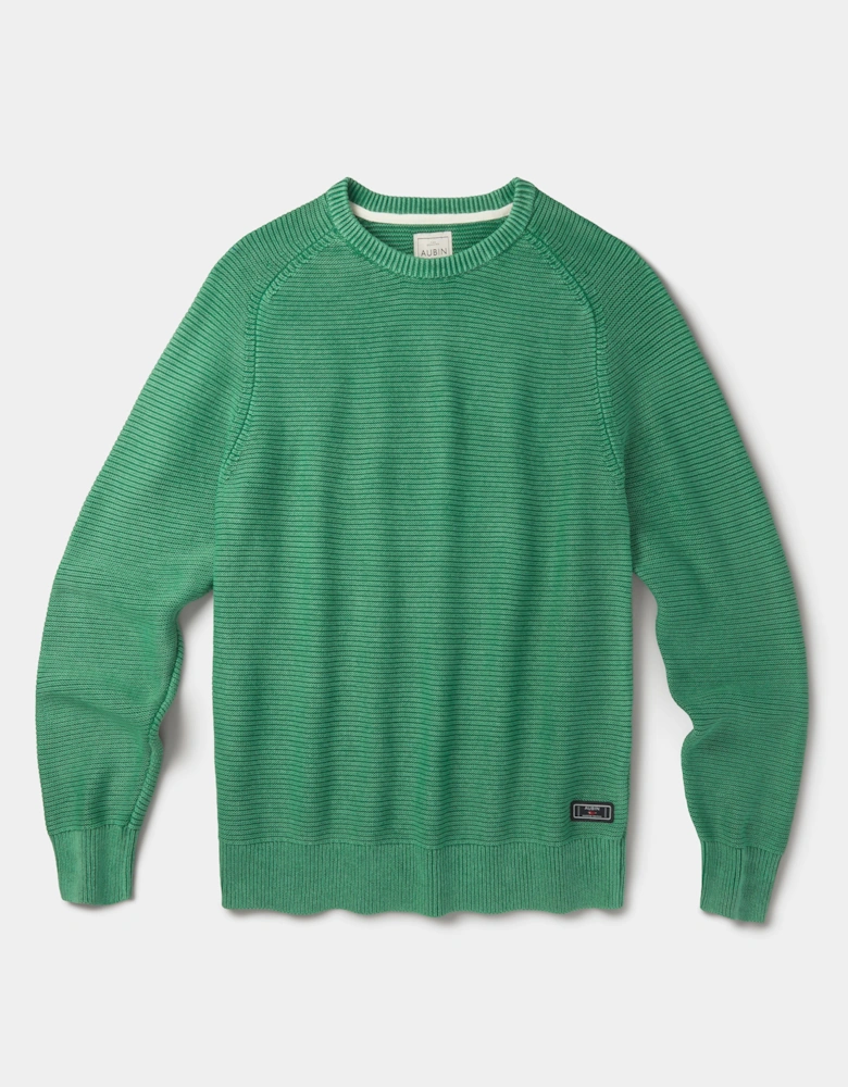 Saxilby Cotton Tuck Stitch Crew