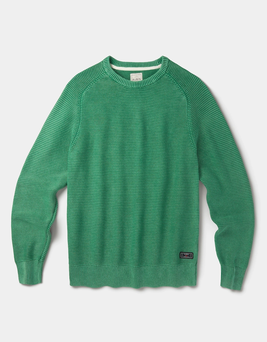 Saxilby Cotton Tuck Stitch Crew