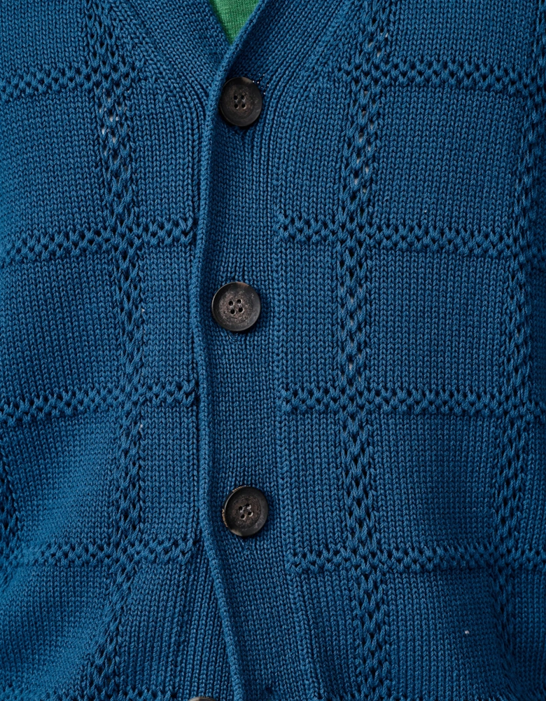 Rainham Cotton Stitch Detail Cardigan