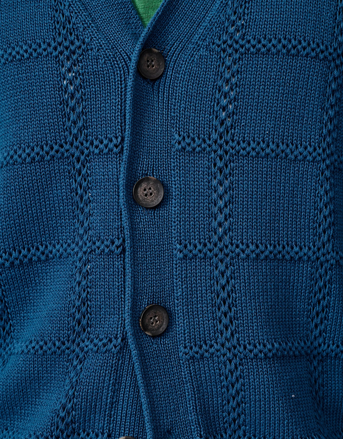 Rainham Cotton Stitch Detail Cardigan
