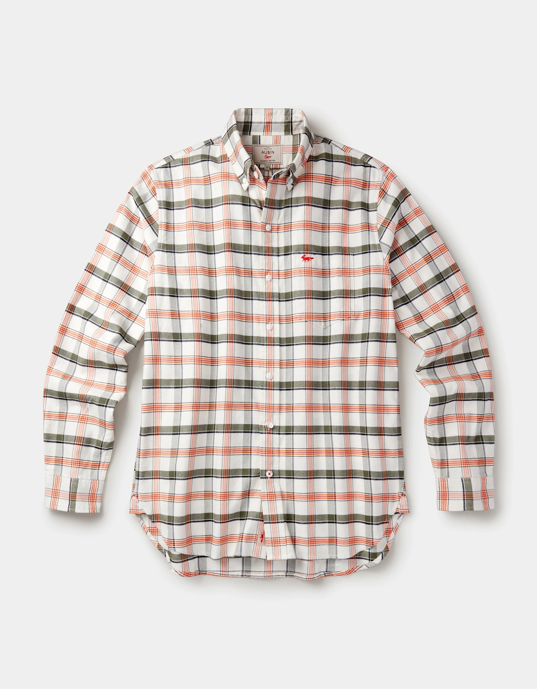 Merton Brushed Oxford Button Down Shirt