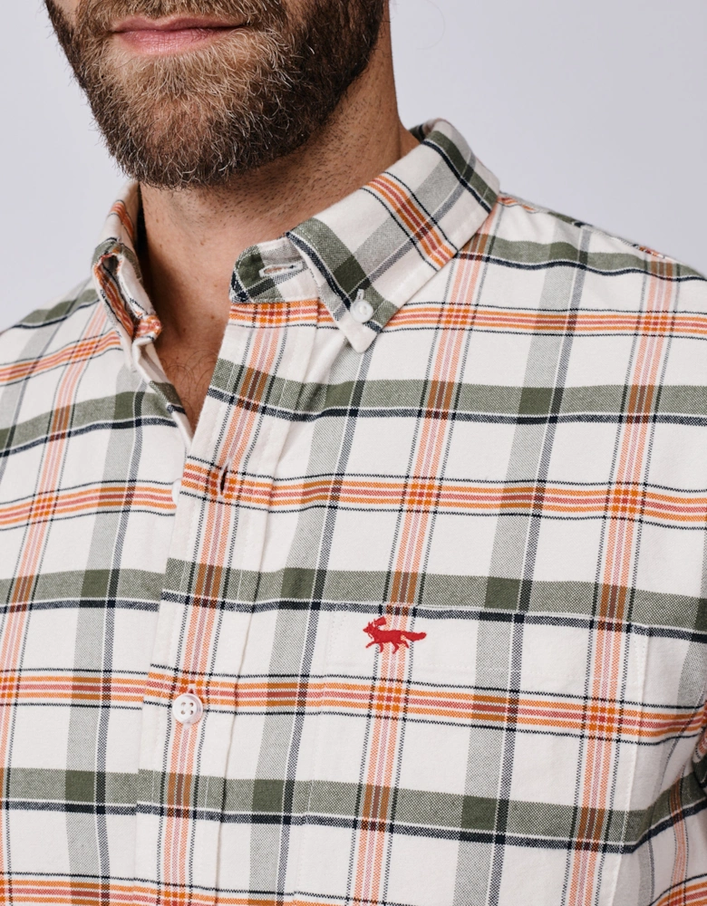 Merton Brushed Oxford Button Down Shirt