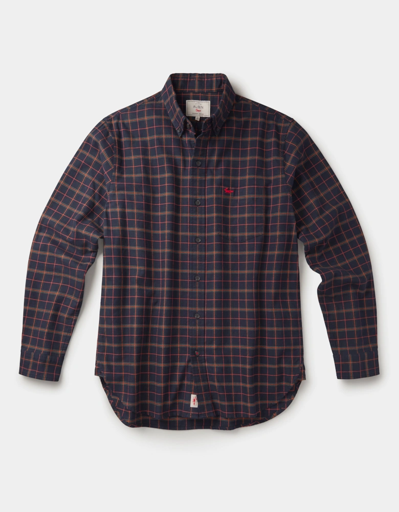 Merton Brushed Oxford Button Down Shirt