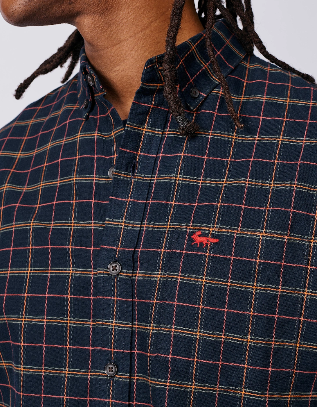 Merton Brushed Oxford Button Down Shirt