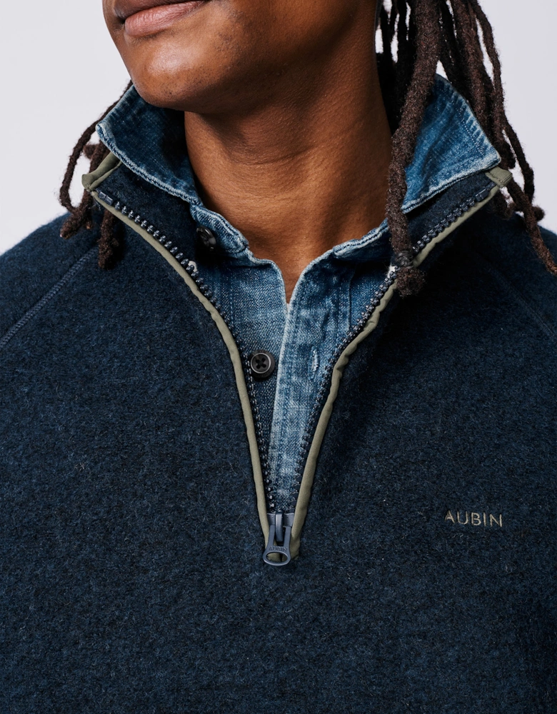 Bodmin Zip Neck Fleece