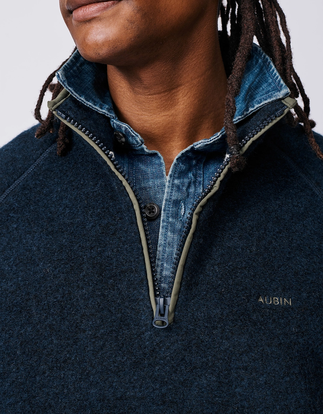 Bodmin Zip Neck Fleece
