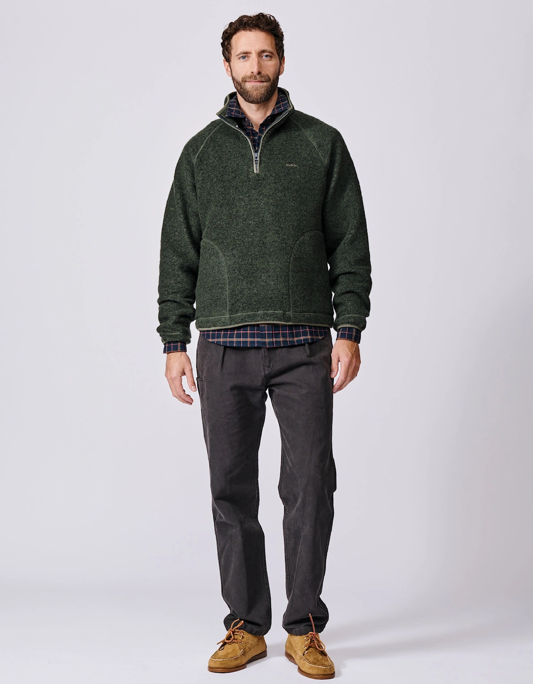 Bodmin Zip Neck Fleece