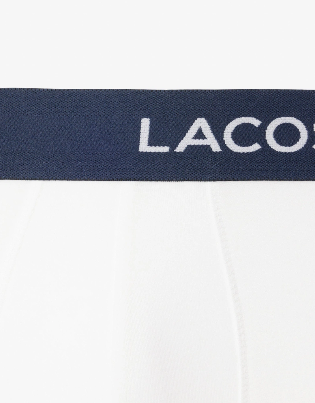Lacoste 5-Pack Mens Trunks - White 001