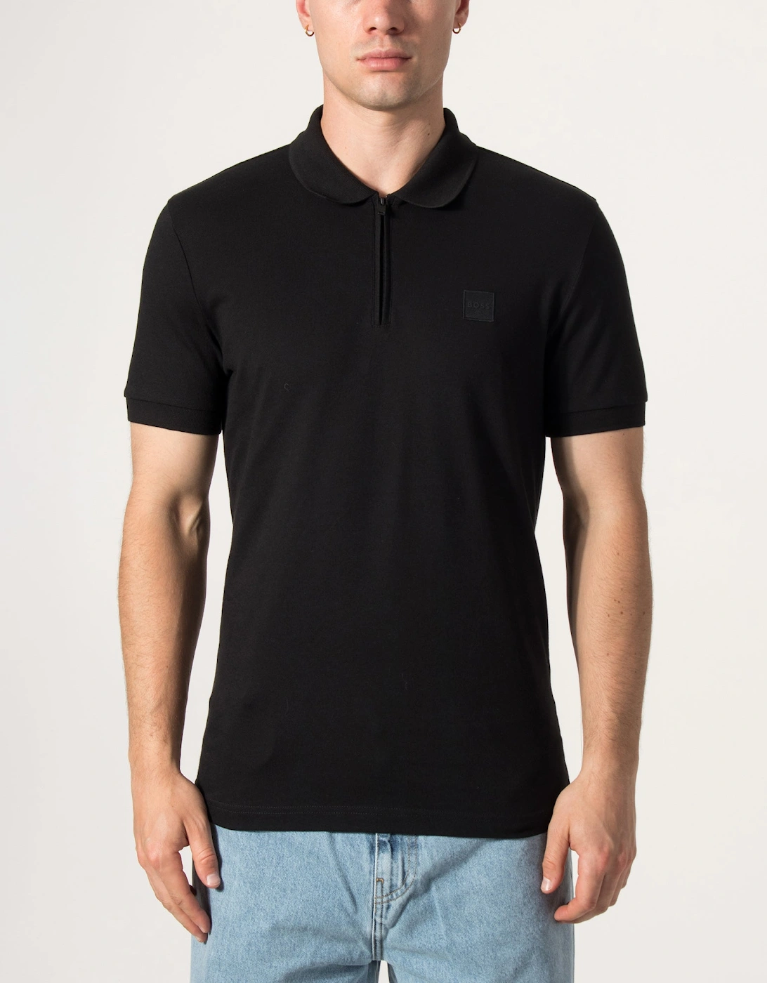 Slim Fit Passerzip Polo Shirt