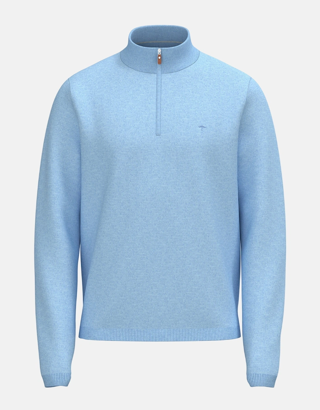 Fine Knit Air Cotton 1/4 Zip Sweater New Breeze, 3 of 2