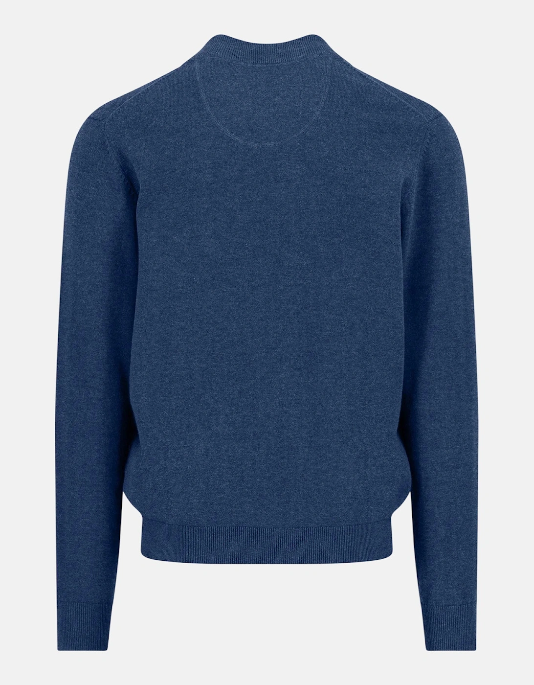 Fine Knit Zipped Cardigan Midnight