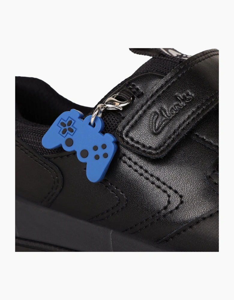 Laser Play K Boys School Shoes