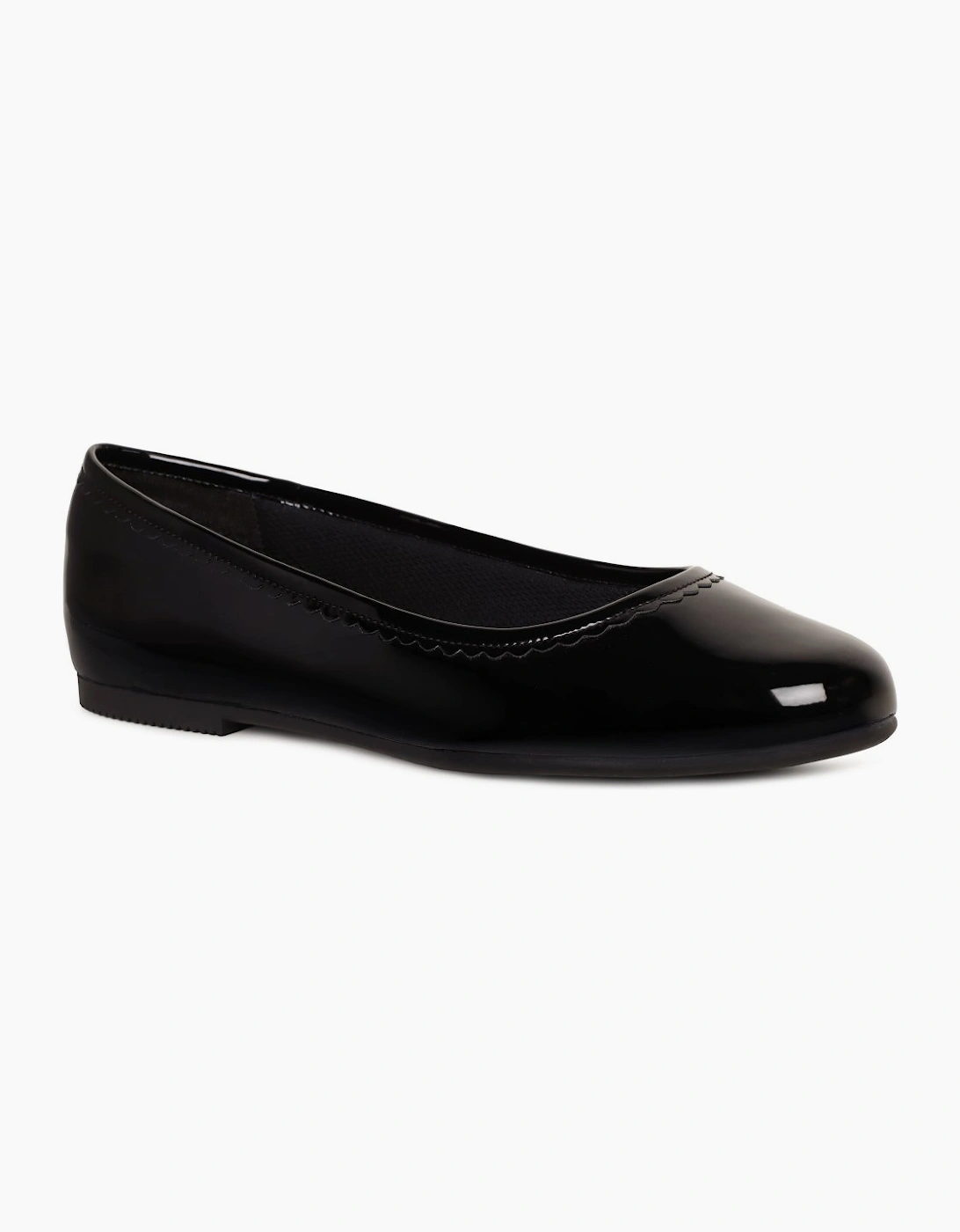 Clarks Girls Black 'S Porto Dress Y Senior School Shoes - Size: 5 (Older)/F (Standard) Kids