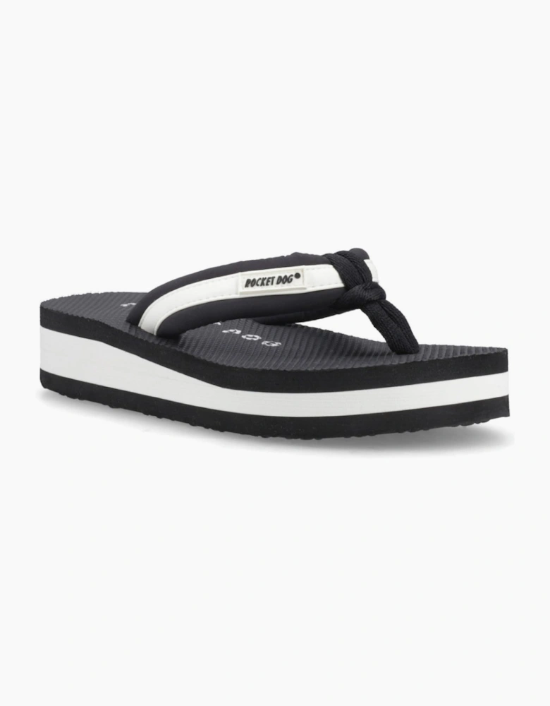Monica Nylon PU Womens Sandals