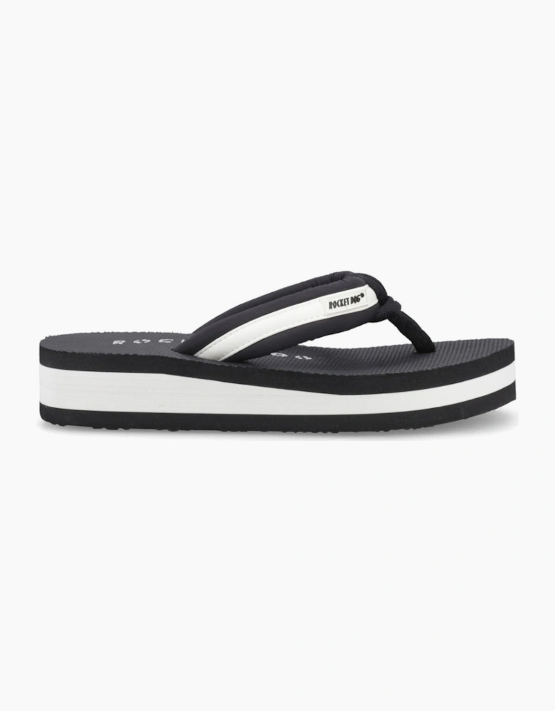 Monica Nylon PU Womens Sandals