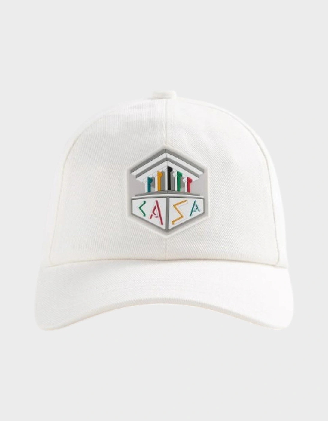 Casa Temple Rubber Patch Cap White