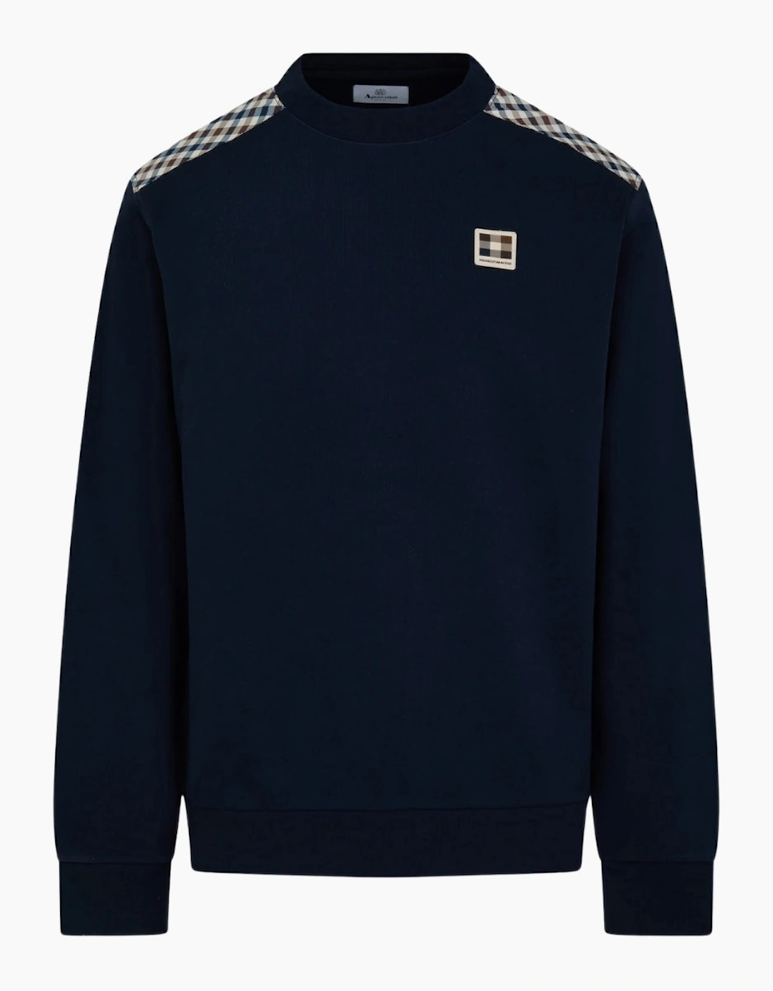 Aquascutum Active Insert Lamina Navy Blue Sweatshirt, 7 of 6