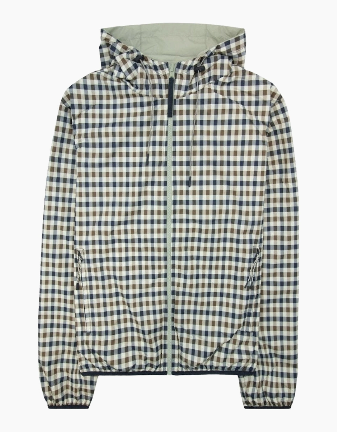 Aquascutum Active RLG Badge Reversible Sailor Salvia Light Green Jacket